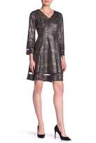 Thumbnail for your product : Robbie Bee 3\u002F4 Bell Sleeve A-Line Dress