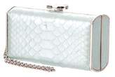 Thumbnail for your product : Nada Sawaya Andrea Python Clutch