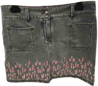 Chanel Grey Denim - Jeans Skirt for Women