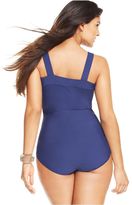 Thumbnail for your product : INC International Concepts Plus Size One-Piece Swimsuit