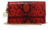 Thumbnail for your product : Alexander McQueen Python Chain Crossbody Bag