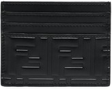 Thumbnail for your product : Fendi FF motif embossed leather cardholder