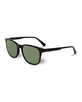 Vuarnet District Square Sunglasses, Black