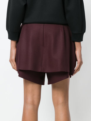 Stella McCartney layered mini shorts