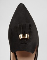 Thumbnail for your product : Carvela Moss Tassle Point Flat Shoes