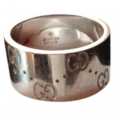 Thumbnail for your product : Gucci Grey White gold Ring