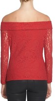 Thumbnail for your product : 1 STATE Women's Off The Shoulder Lace Top