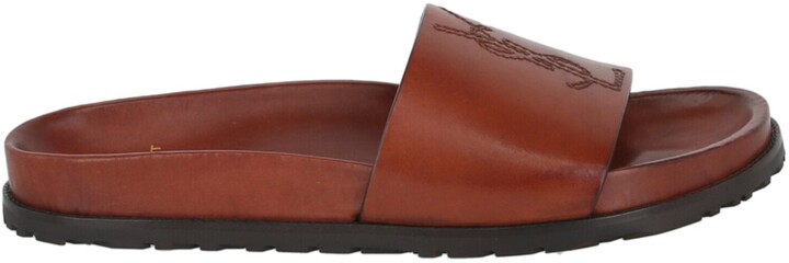 saint laurent slides men's