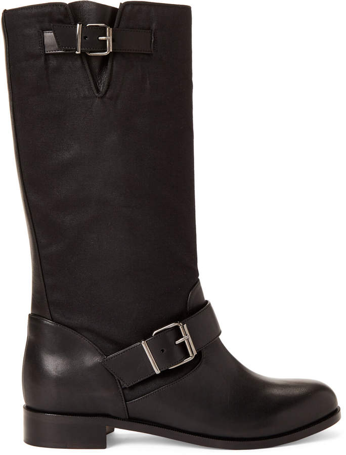 louboutin moto boots