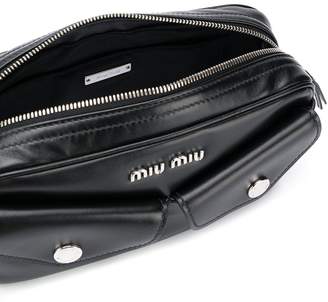 Miu Miu Flap-Pocket Shoulder Bag