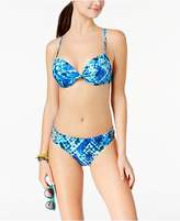 Thumbnail for your product : California Waves Juniors' Into the Deep Strappy Underwire Push-Up Bikini Top, Created for Macy's