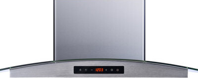 Winflo 30" 600 CFM Convertible Island Range Hood in Stainless Steel With Filter Included