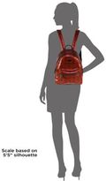 Thumbnail for your product : MCM Stark Side Stud Small Coated Canvas Backpack
