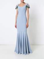 Thumbnail for your product : Dolce & Gabbana hydrangea sleeve gown