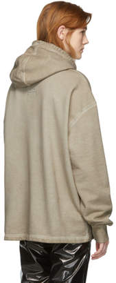 A-Cold-Wall* A Cold Wall* Taupe Bracket Basic Hoodie