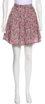 Thumbnail for your product : B Store Floral Print Pleated Skort