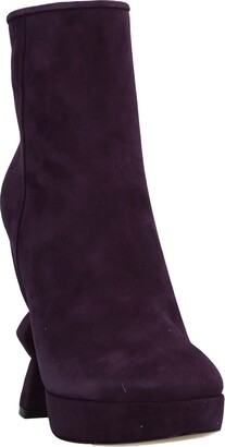 Ferragamo Ankle Boots Purple