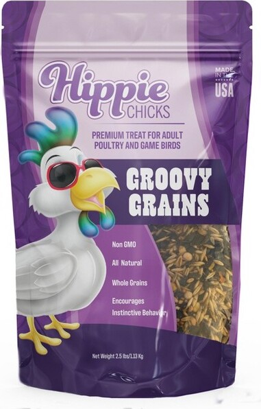 Hippie CHICKS HippieCHICKSGroovyGrainsTreats-2.5Lbs