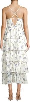 Thumbnail for your product : Jay Godfrey Hader Tiered Midi Dress