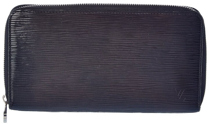 LOUIS VUITTON purse M60072 Zippy wallet Epi Leather black mens