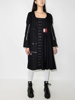 Thumbnail for your product : Chopova Lowena Morson Kilt cotton midi dress