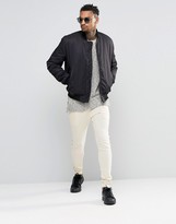 Thumbnail for your product : ASOS Knitted Sweater With Zip Hem Detail