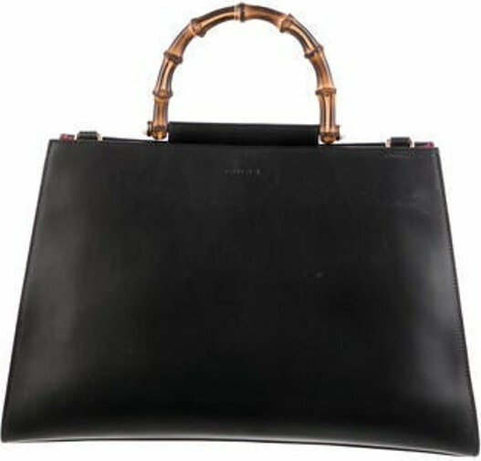 Gucci Medium Nymphaea Bamboo Handle Bag ShopStyle