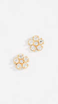 Thumbnail for your product : Jennifer Meyer 18k Gold Diamond Flower Stud Earrings