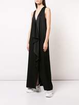 Thumbnail for your product : Baja East draped front maxi dress