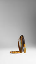 Thumbnail for your product : Burberry Canvas Check Foldover Crossbody Bag
