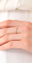 Thumbnail for your product : Jennifer Meyer 18k Gold Circle Diamond Ring