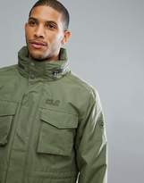 Thumbnail for your product : Jack Wolfskin Port Hardy 3 in 1 Jacket in Khaki
