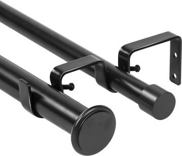 Andover Mills Isaias Adjustable Double Curtain Rod