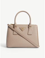 Thumbnail for your product : Prada Cipria Pink Galleria Leather Tote Bag, Size: Mini