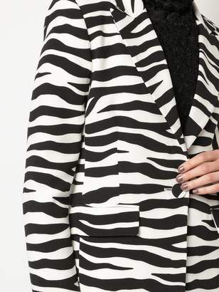 Rachel Zoe zebra-print blazer
