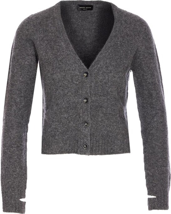 Roberto Collina V-Neck Button Cardigan