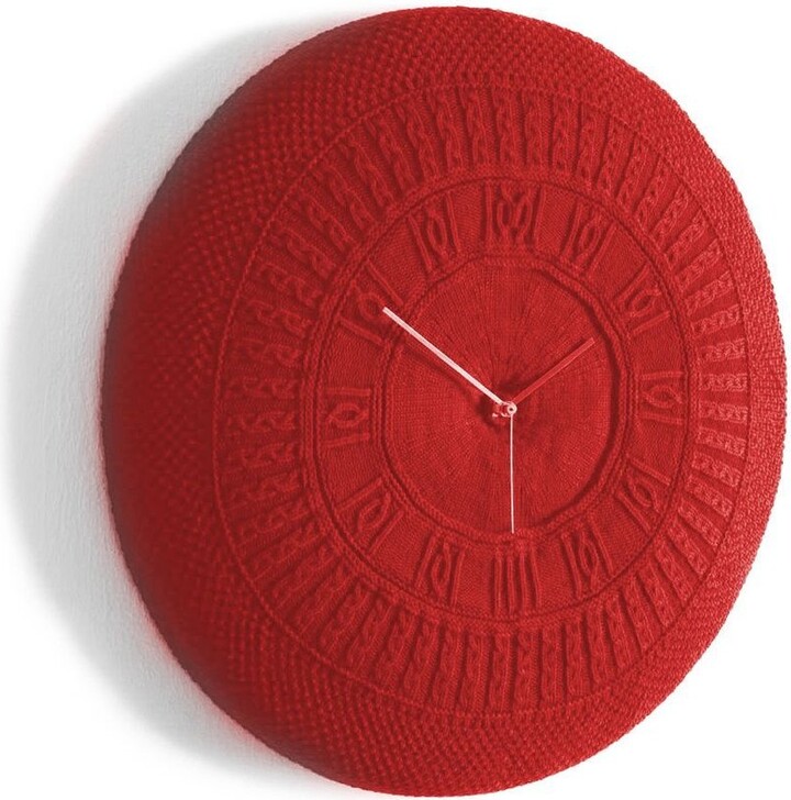Diamantini Domeniconi Diamantini & Domeniconi Knitted Medium Wall Clock