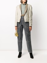 Thumbnail for your product : Etoile Isabel Marant Off-Centre Press Stud Jacket