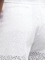 Thumbnail for your product : Giuliva Heritage Collection The Stella Broderie-anglaise Linen Shorts - White