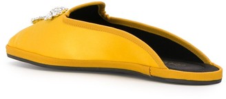 Giannico Embellished Flat Slippers