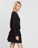 Thumbnail for your product : Maison Scotch Ruffled Dress with Dropped Waist