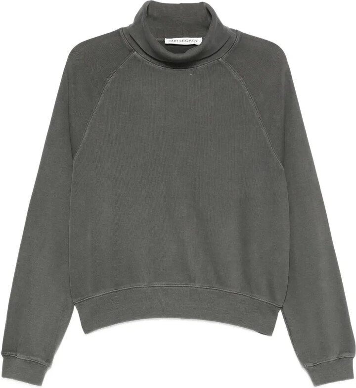 Our Legacy Scholar raglan-sleeve roll-neck sweatshirt