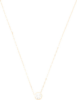 TJMAXX 14Kt Gold Lab Diamond Pendant Necklace, Diamond/Gold