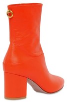 Thumbnail for your product : Valentino Garavani 70mm Ringstud Leather Ankle Boots