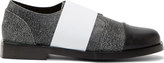 Thumbnail for your product : Tillmann Lauterbach Black Cracked Leather Dermee Slip-On Shoes
