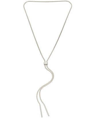 Kenneth Cole New York Silver Lariat Necklace