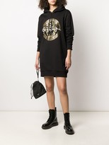 Thumbnail for your product : Versace GV signature hoodie dress
