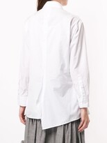 Thumbnail for your product : Yohji Yamamoto Asymmetric Fitted Shirt