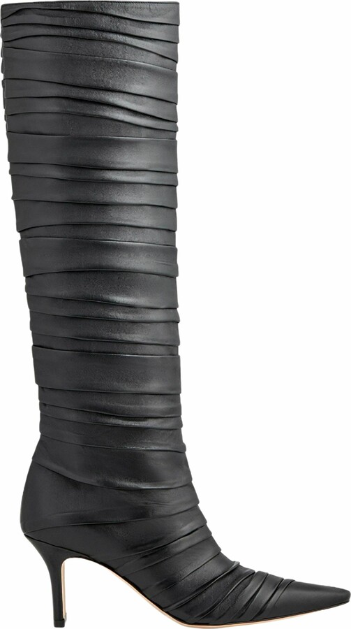 Neil J. Rodgers Plisse Knee Boot