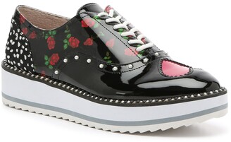 Betsey johnson marti wedge oxford Clearance